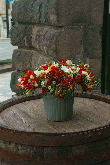 Blumenworkshop Hintergrund